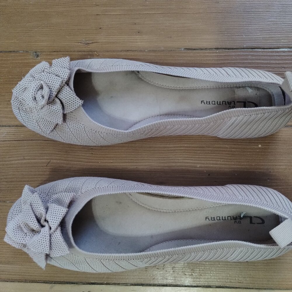 Pink Flower Flats